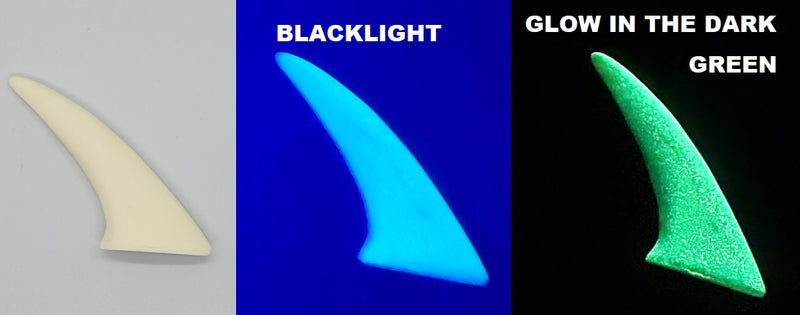 Opaque Glow in the Dark 2-Inch Plastic Spike  *sold per spike*