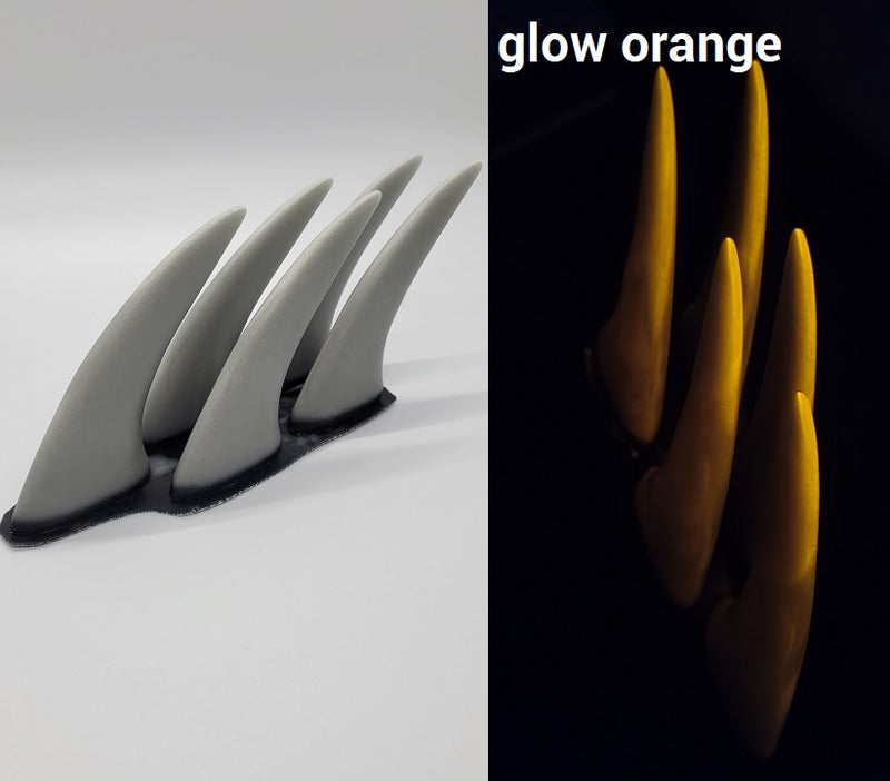 ClearFlex Glow in the Dark 3 Inch Rubber Spike  *sold per spike*