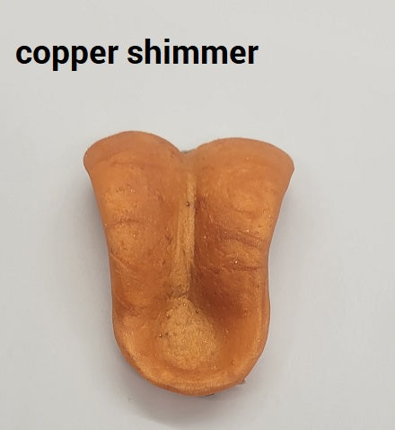 Silicone Shimmer Small Feline Tongue
