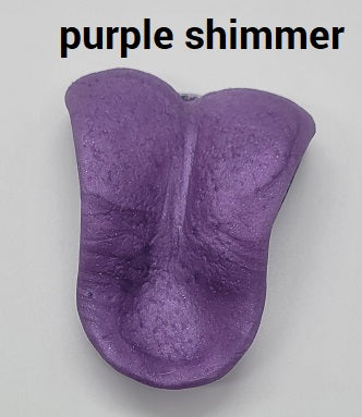 Silicone Shimmer Small Feline Tongue