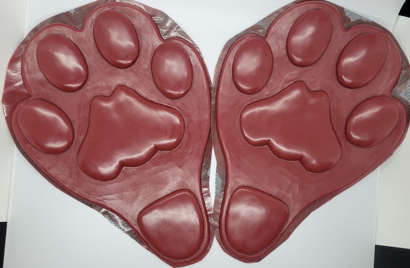 Almohadillas para los pies felinos Toony de fondo completo de silicona