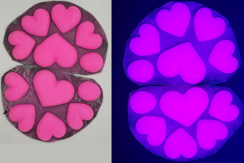 Silicone Heart Handpads