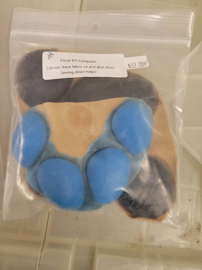 Discounted Item: Silicone Feral K9 Feetpads