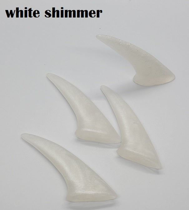 Púa de plástico Shimmer de 2 pulgadas *se vende por púa*