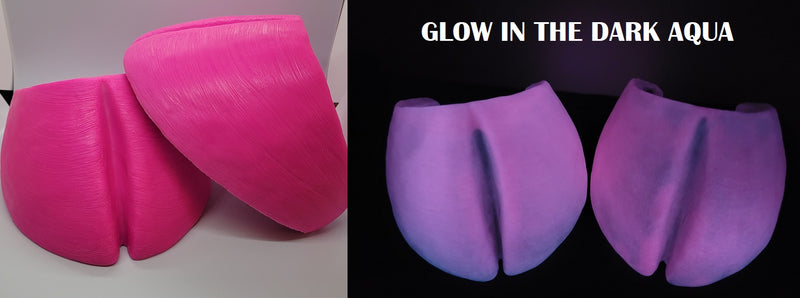 Glow in the Dark Large Cloven Hooves