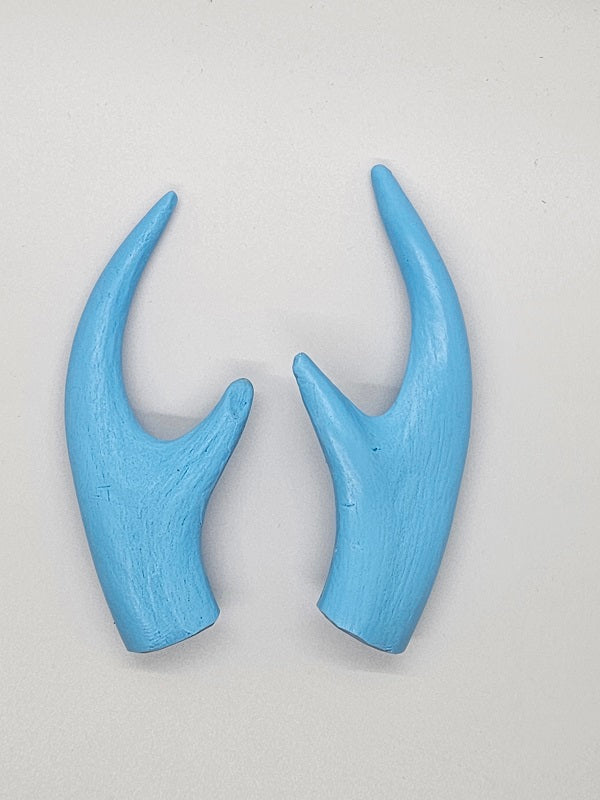 Plastic Opaque Four Point Antler Tips