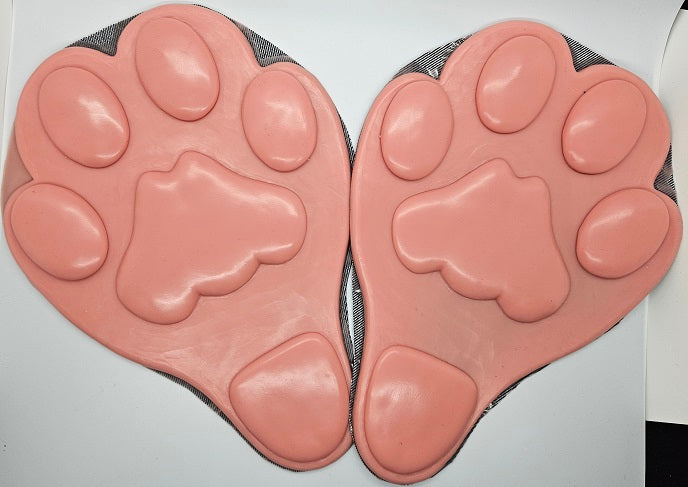 Almohadillas para los pies felinos Toony de fondo completo de silicona