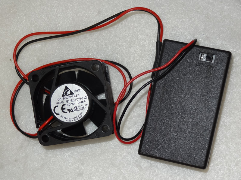 1 Inch Fan with AAA Battery Pack