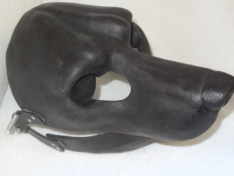 *Limited* Cut and Hinged Realistic Small K9 Resin Mask Blank