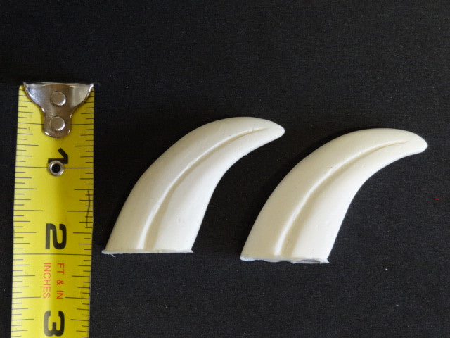 Basic Opaque 1.75" Skinny Raptor Claws *Sold per claw*