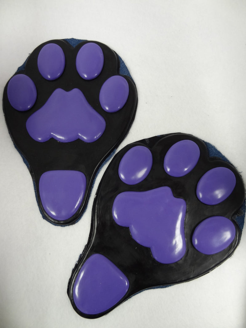 Almohadillas para los pies felinos Toony de goma con fondo completo
