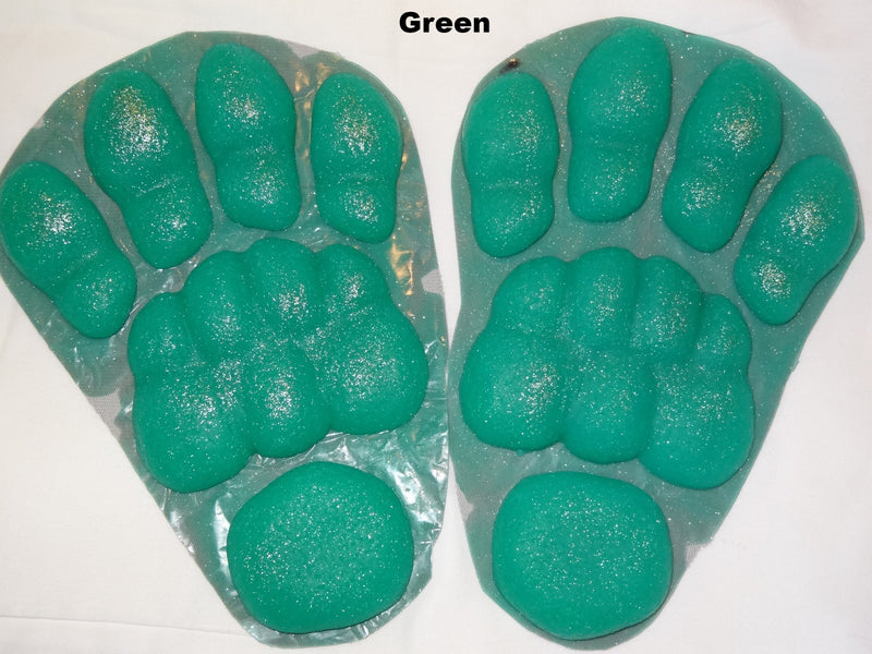 Silicone Glitter Reptile Feetpads