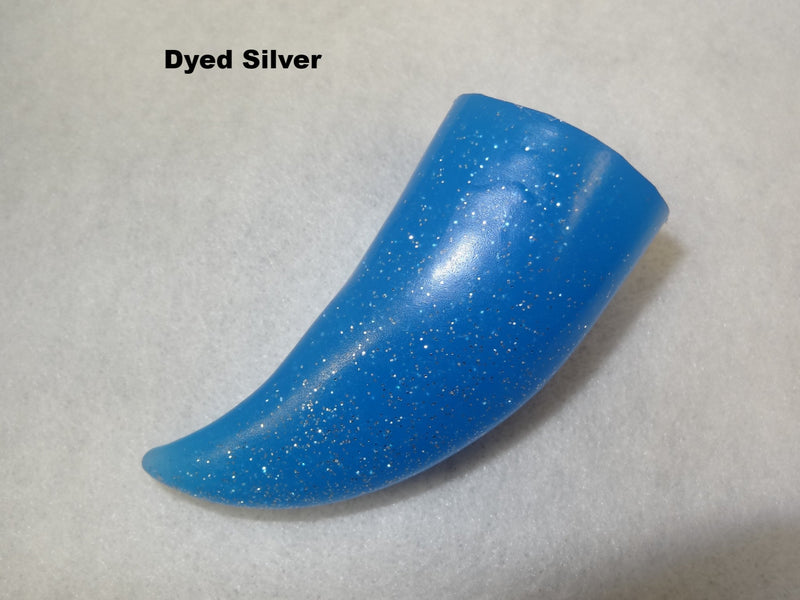 Plastic Glitter Solid Shiny Small Horns *Sold Per Horn*