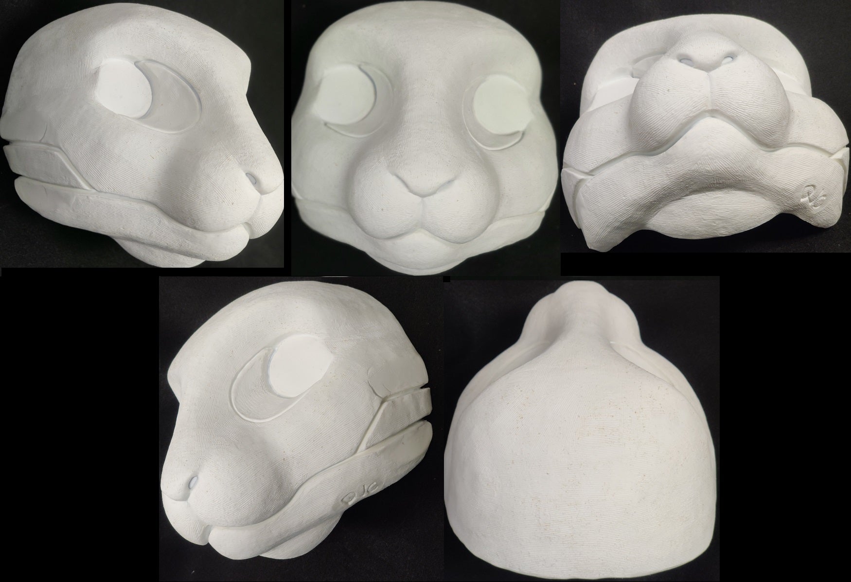 Uncut Bunny Resin Mask Blank – DreamVision Creations