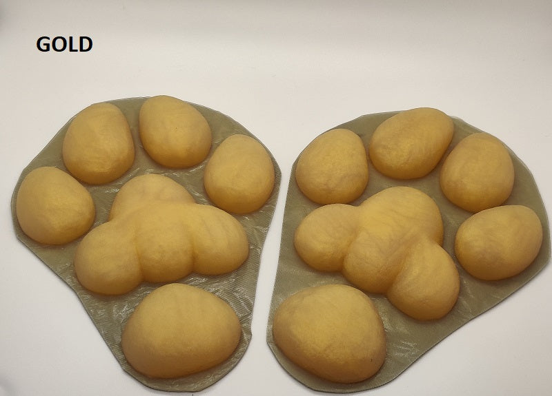 Silicone Shimmer Thick K9 Feetpads