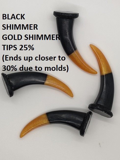 Shimmer 2 Layered Grizzly Claws *Sold Per Claw*