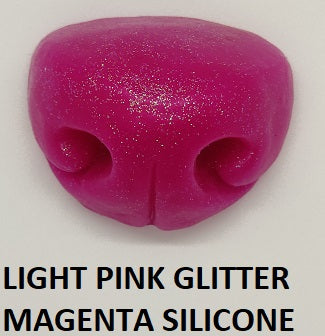 Silicone Glitter Medium Toony K9 Nose