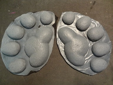 Silicone Polar Bear Handpads