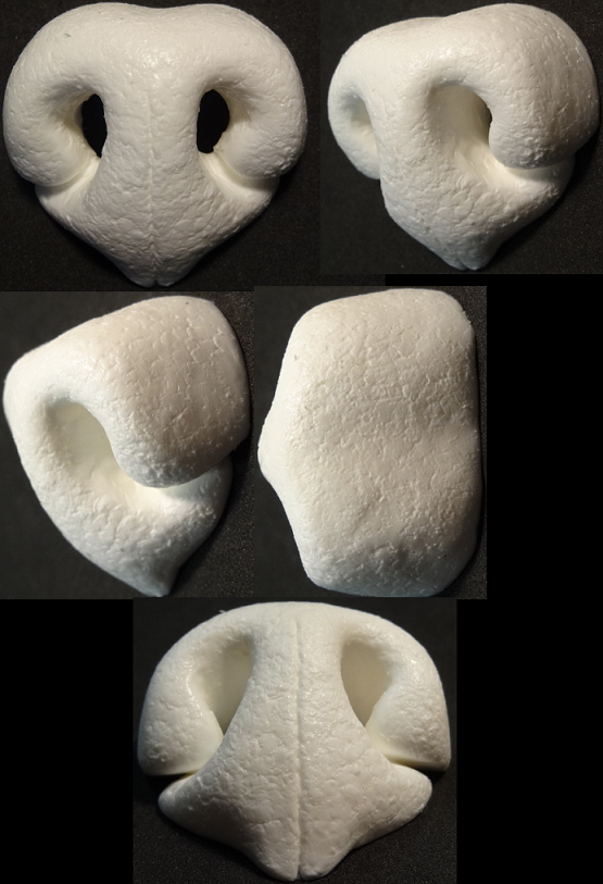 Plastic Realistic Fox Nose – DreamVision Creations