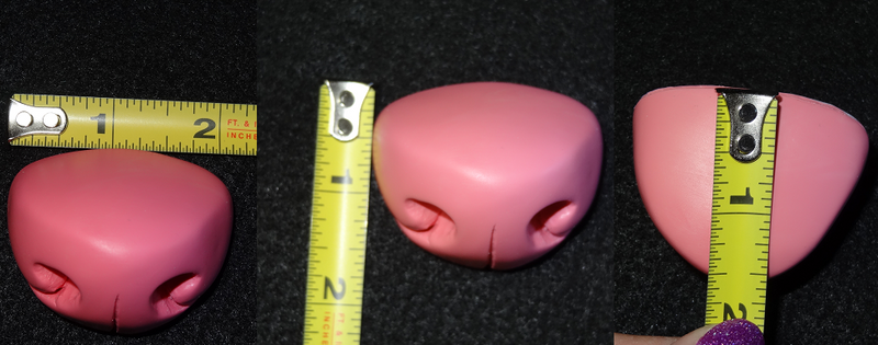 Plastic Small Toony K9 Nose