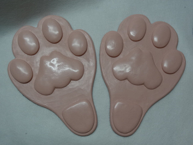 Rubber Full bottom Toony Feline Feetpads