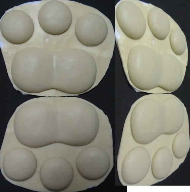 Almohadillas de silicona para los pies